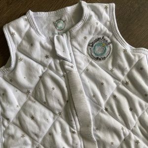 Dreamland weighted swaddle/sack. Size small (0-6 months) 19-26in 8-16lbs.